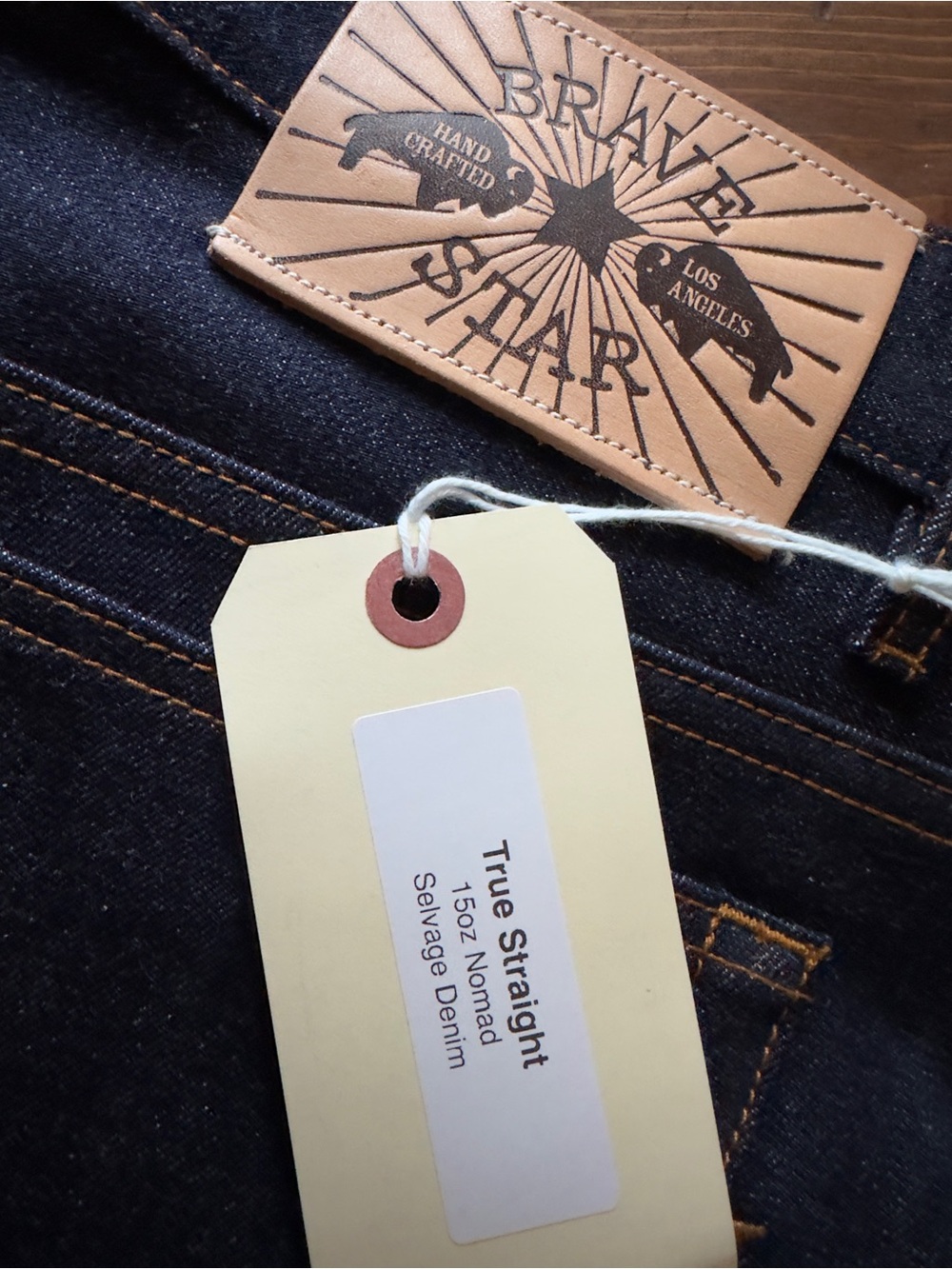 Brave Star selvedge denim True Straight